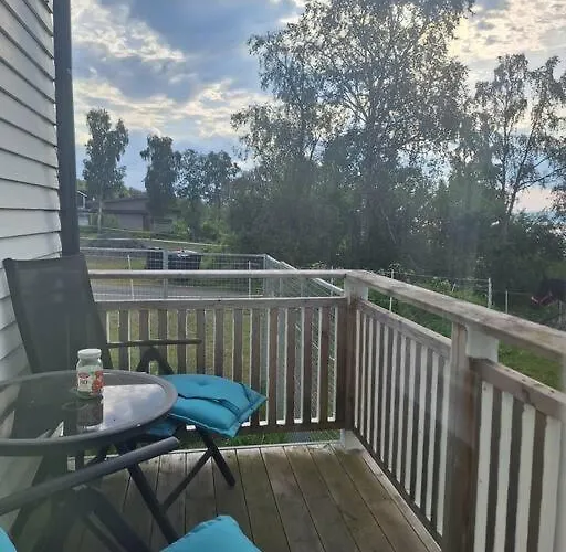 Lägenhet With Free Sauna And Northern Light